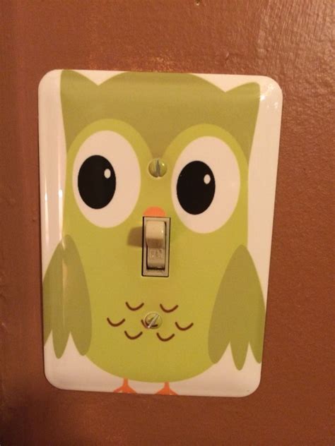 Our Woodlands Themed Nursery Owl Light Switch 10 Or 15 From Amazon