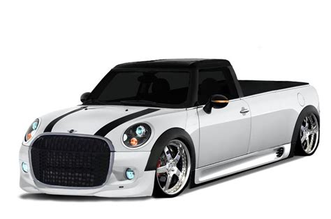 Mini Cooper Pick Up Mini Cooper Custom Mini Trucks Mini Cooper