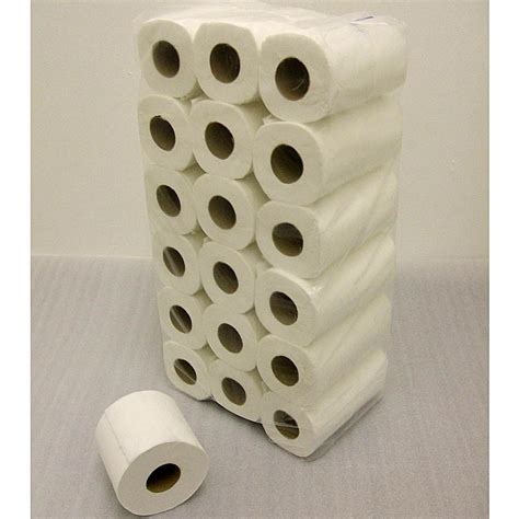 Standard Large Toilet Roll White Pack Of 36 Quality 2 Ply