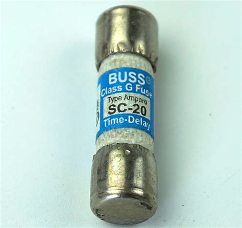 20 Amp Main Buss Fuse Hot Tub Spare Parts Time Delay Class G Fuse