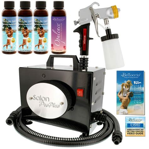 Salon Pro Plus Sunless Airbrush Spray Tanning System 4 Simple Tan
