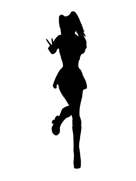 svg pretty cheeky woman pose free svg image and icon svg silh