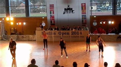 Wcdf Berlin Open 2014 Modern Line Dance A Dance 3 Dance Youtube