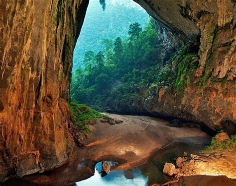 Son Doong Cave Vietnam Vietnam Cave Natural Cave Asia Travel