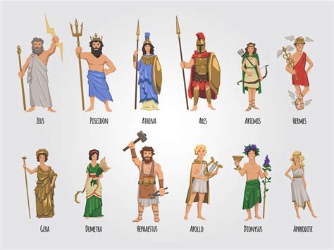 The Great Greek Gods Who Reside In Mount Olympus