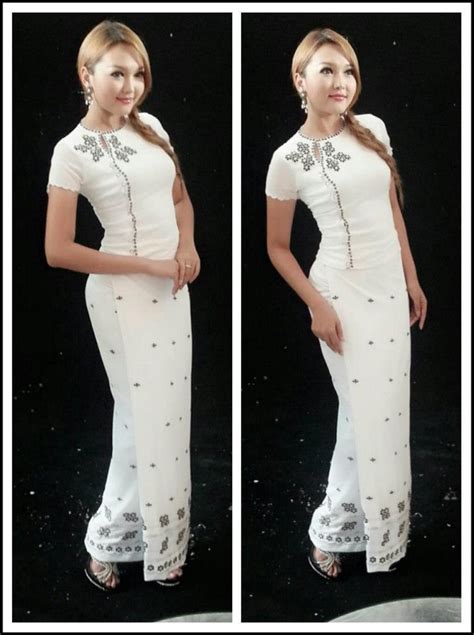 Wint Yamone Hlaing Myanmar Dress Beauty သစၥာလမ္း