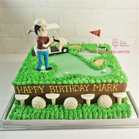 30 Creative Photo Of Golf Birthday Cakes