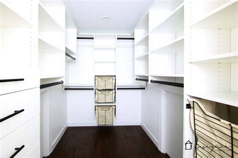 DIY Closet System REVEAL ~ I'm in love! | Designertrapped.com | Closet system, Diy closet system ...