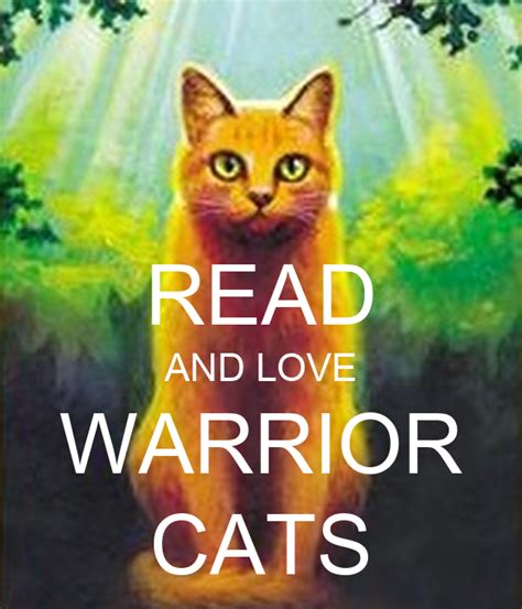 Read And Love Warrior Cats Poster Sandstorm Keep Calm O Matic
