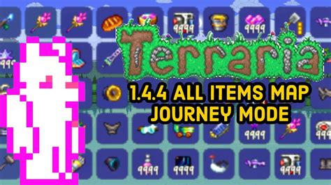 Terraria Updated 144 Builders Workshop Journey Mode All Items Map
