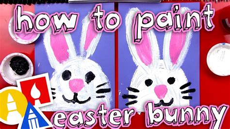 How To Paint An Easter Bunny Youtube