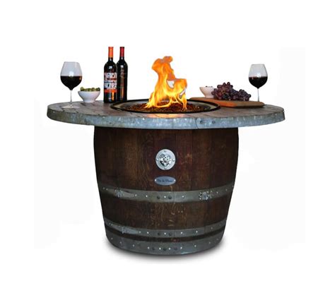 Wine Barrel Fire Pits And Fire Pit Tables From Fire Pit Outfitter