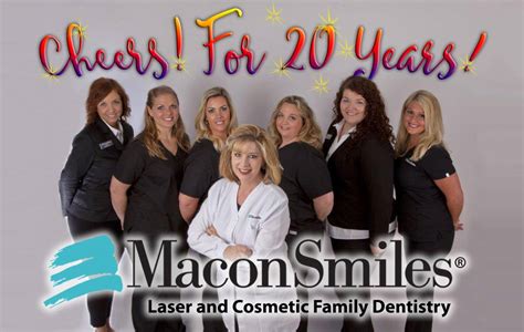 Cheers For 20 Years Macon Smiles Dentistry Macon Ga