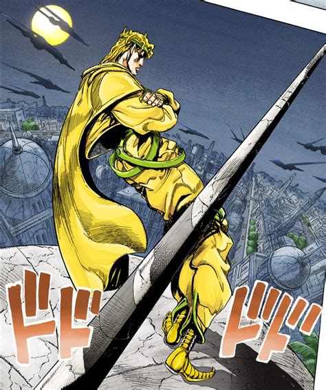 Jojo Dio Brando Manga Anime Manga Art Jojos Bizarre Adventure