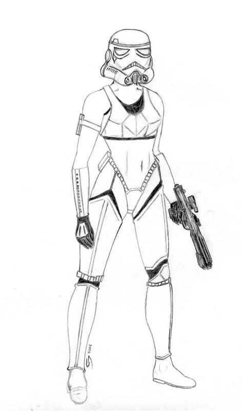 Female Stormtrooper By In2thedarkside On Deviantart