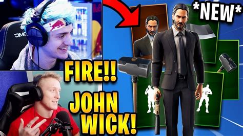 John wick first appeared in season 9 and is part of the john wick set. Streamers GET the *NEW* John Wick Skin & Emotes ...