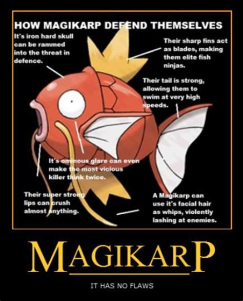 Magikarp Is The Greatest Fish Magikarp Know Your Meme