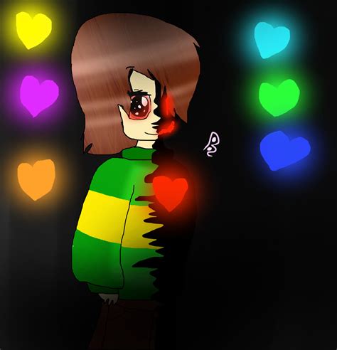 Glitchtale Chara By Belle Puffed On Deviantart