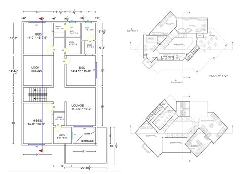 sketchup floor plan 2d floorplans click