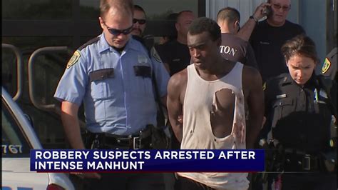Robbery Suspects Captured After Hours Long Police Search Inside