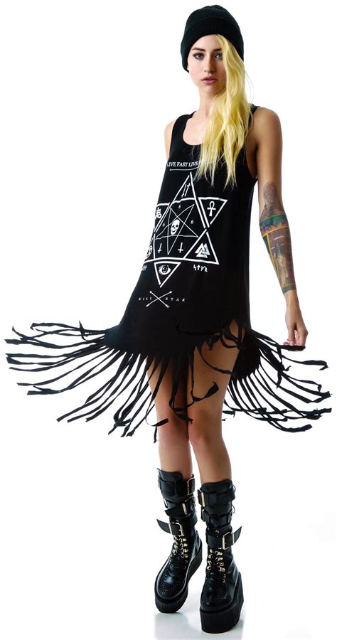 Witchcraft Fringe Dress | Fringe dress, Fringe dress diy ...