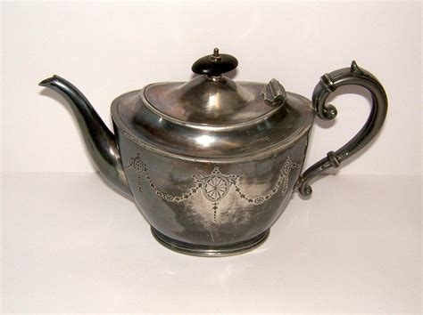 Victorian Britannia Metal Teapot From Sheffield By Biminicricket