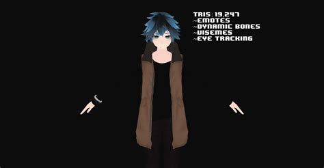 Anime Boy Vrchat Avatar