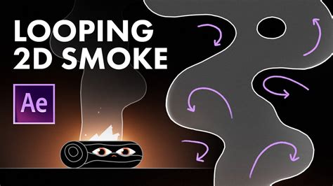 The Best 2d Smoke In After Effects Animation Tutorial Youtube