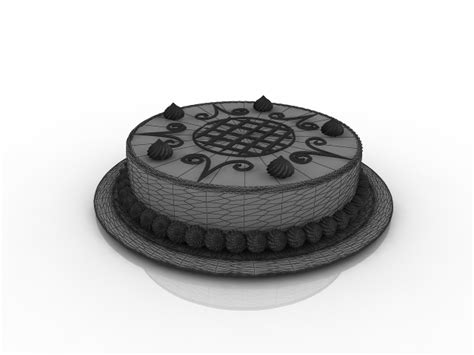 Cream Cake 3d Model Download For Free