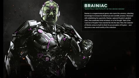 Brainiac Theme Injustice 2 Soundtrack Youtube