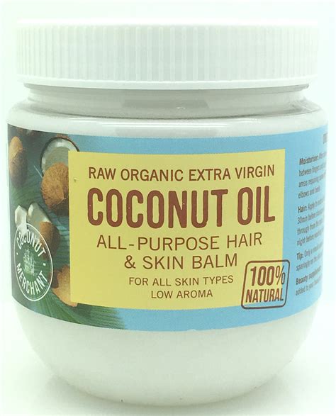 Coconut Merchant Organic Raw Extra Virgin 100 Coconut Oil All Purpose