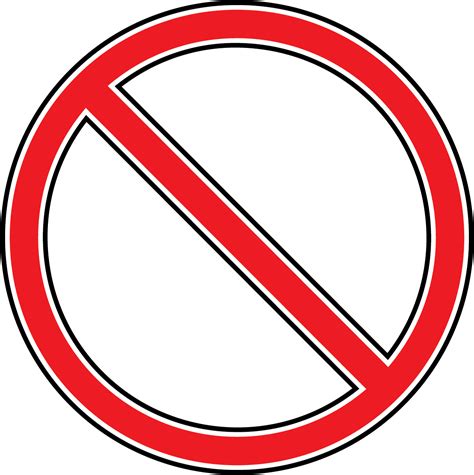 Do Not Symbol Clipart Clipart Panda Free Clipart Images