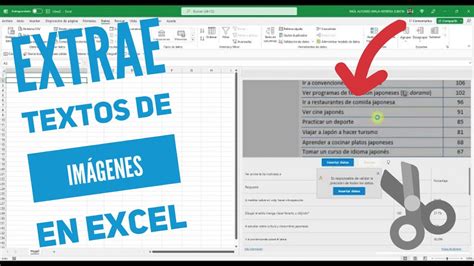 📌extraer Datos De Una Imagen 🌃 En Excel Youtube