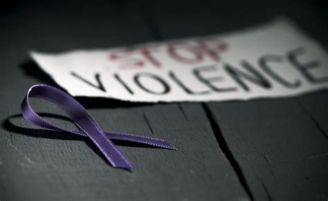 Purple Ribbon Against The Violence Against Women Journeyonline