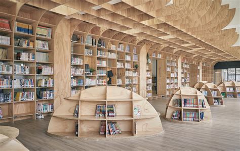 Galeria De Biblioteca Da Escola Primária Lishin Tali Design 10