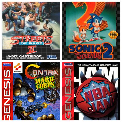 My Favorite Sega Genesis Games What Are Yalls Favorite Sega Genesis