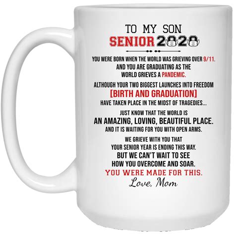 Your gift can help a senior know they are loved, they are valued, and they are not forgotten. Personalized To My Son, Daughter Senior 2020 You Were Made ...