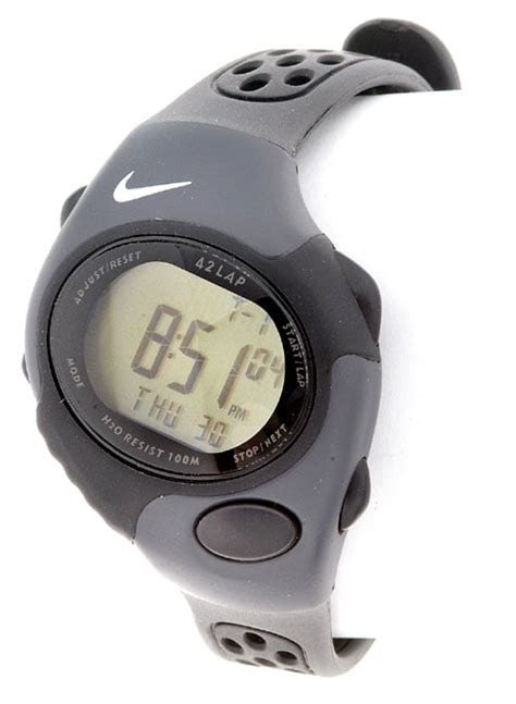 Nike Mens Triax 42 Dark Shadow Running Watch On Popscreen
