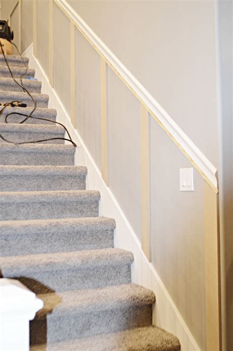 Staircase Makeover How To Install Molding Remington Avenue