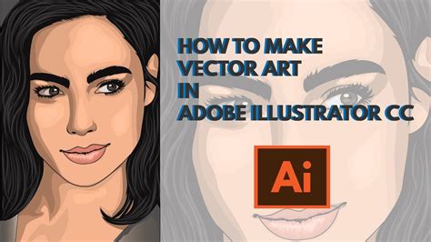 How To Make Vector Art In Adobe Illustrator Cc Portrait Vexel