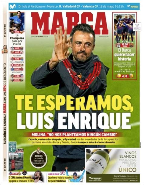 Diario Marca 18 De Mayo De 2019 Prensa Diario Marca Periodismo