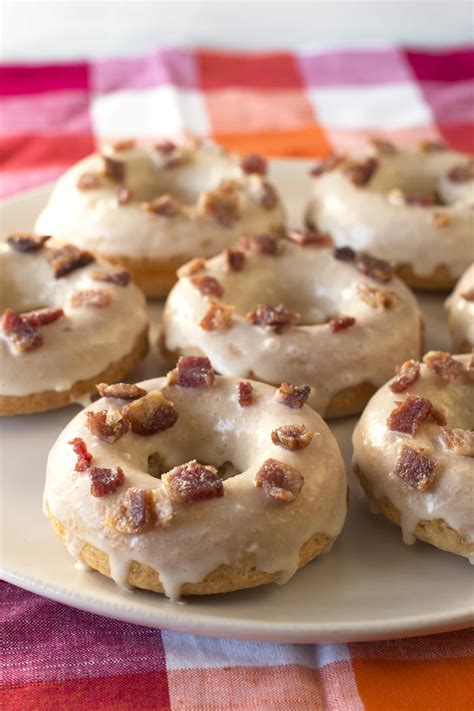 Maple Bacon Donuts Cake N Knife