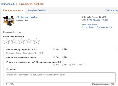 Amazon Seller Feedback What It Is And Why It Matters Jungle Scout