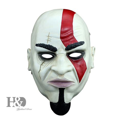 God Of War Kratos Mask Cosplay Props Halloween Party Accessories Male