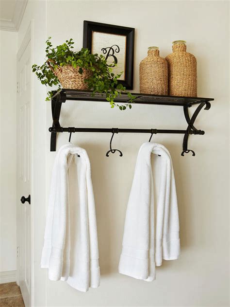 For cabinets, look for ones with glass fronts. Ideas for Tiny Bathrooms