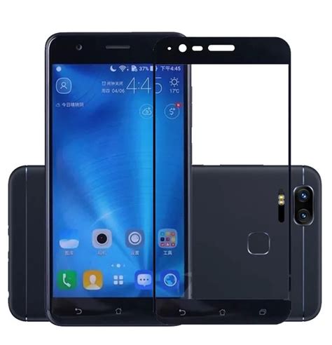 2 Pz 3d Vetro Temperato Per Asus Zenfone 3 Zoom Ze553kl Pieno Pellicola