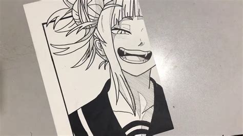 How To Draw Himiko Toga From Boku No Hero Academia Easy Speed Drawing