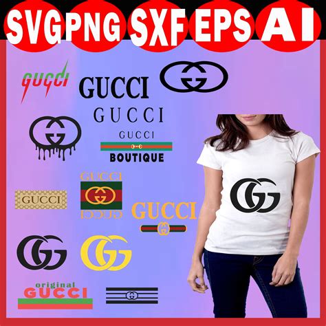 Gucci Logos Bundle Gucci Svg Gucci Logo Svg Original Gucc Inspire