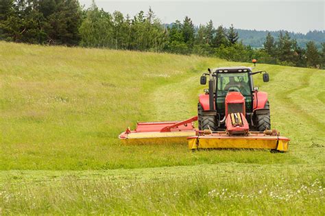 Tractor Mowing The Lawn Care Solution For Commercial Property