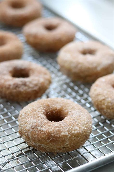 Easy Baked Apple Donuts True North Kitchen
